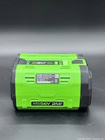 Front view of EGO 56V 10.0Ah battery pack