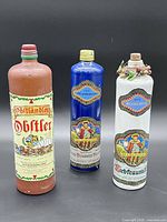 All three bottles front view