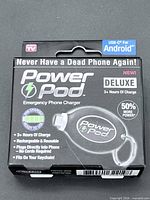 Front of sealed Power Pod Deluxe box