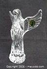 Full view of Waterford guardian angel figurine showing height and overall design