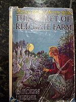 Dust jacket front of Nancy Drew The Secret of Red Gate Farm