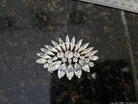 front view showing rhinestone layout and overall design