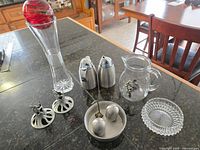 Group shot of all items on countertop