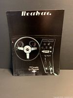 Front cover showing title and dashboard image