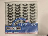 Front view of sealed Beyelian 20-pair eyelash pack