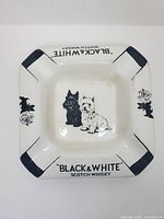 Top view showing overall design, branding, and dog motif