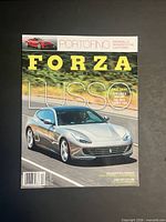 Front cover showing title, Lusso headline, silver Ferrari GTC4Lusso image