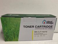 Front of Ideal Image toner cartridge box showing model number and compatibility