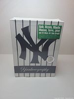 Front view of sealed Yankeeography box set