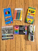 All items laid out on floor