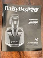 Front cover of BaBylissPRO FX8700 Series instruction booklet