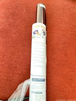 Full view of unopened roll with One Way label and instructions