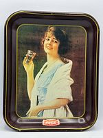 Front of tray showing Flapper Girl artwork