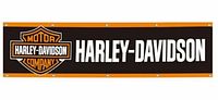 Full view of Harley-Davidson banner design