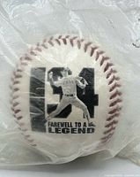 Front panel showing Nolan Ryan silhouette over number 34