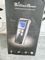 Front of retail box showing model and capacity