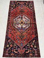 Full view of Zanjan geometric rug