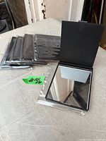 Open folding mirror and five sealed mirrors
