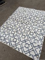 Full view of rug showing pattern and overall condition