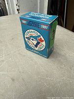 Front view of 1991 Score Toronto Blue Jays boxed card set