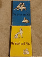 Front covers of both Dick and Jane readers