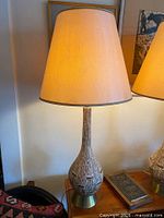 Single lamp showing shade and body texture