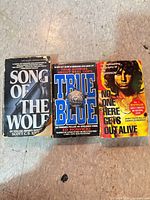 Front covers of all three paperback books