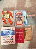 Front covers of all six books