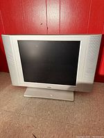 Front view of Citizen LCD TV on stand