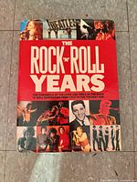 Front cover of “The Rock ’N’ Roll Years” hardcover book