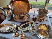 All items arranged on table showing overall contents