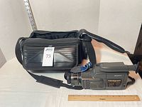 Sony Handycam camcorder and carrying case