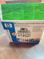Front of HP Photosmart A436 Portable Photo Studio box