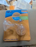 Front of Evenflo Classic Winged Nipple package