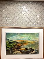 Full view of framed Emily Carr giclee