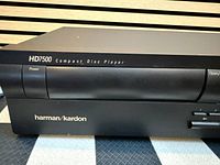 Front view of Harman/Kardon HD7500 CD player showing model marking and control layout
