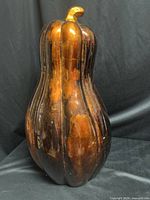Full view of glazed ceramic vase front