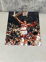 Full view of signed Wes Unseld photograph