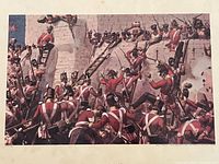British infantry assault print full view