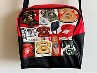 Front view showing telephone print and colour scheme