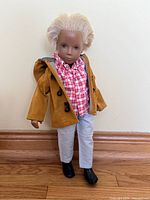 Trendon Gregor doll full view in clothing