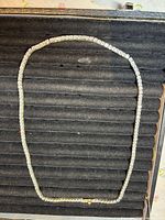 Full view of entire necklace laid out flat