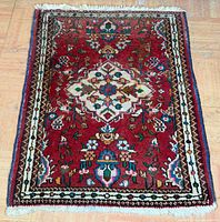 Full view of rug front