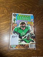 Front cover of Green Lantern #1 in plastic sleeve