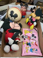 Tray showing all six Disney items