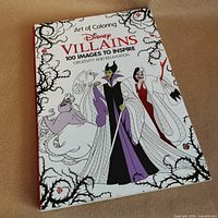 Front cover showing title, subtitle and villain illustrations