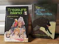 Front covers of both hardcover books