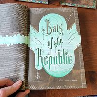 Title page showing stylized Bats of the Republic typography and publisher imprint