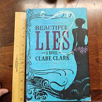 Front cover with ruler showing size