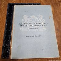 Front cover with title and ruler indicating size